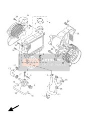 3B3E24820000, Durite 2, Yamaha, 2